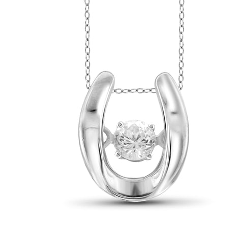 Diamond in the Sky White Diamond Accent Sterling Silver Pendant